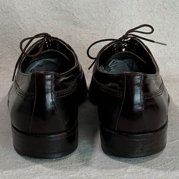 Vintage Florsheim Cap Toe Oxfords Mens Size 10D - Picture 10 of 16